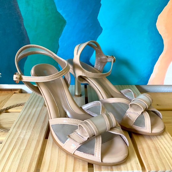 BeautiFeel Kat Blush Patent Sandal 39 - Picture 2 of 15